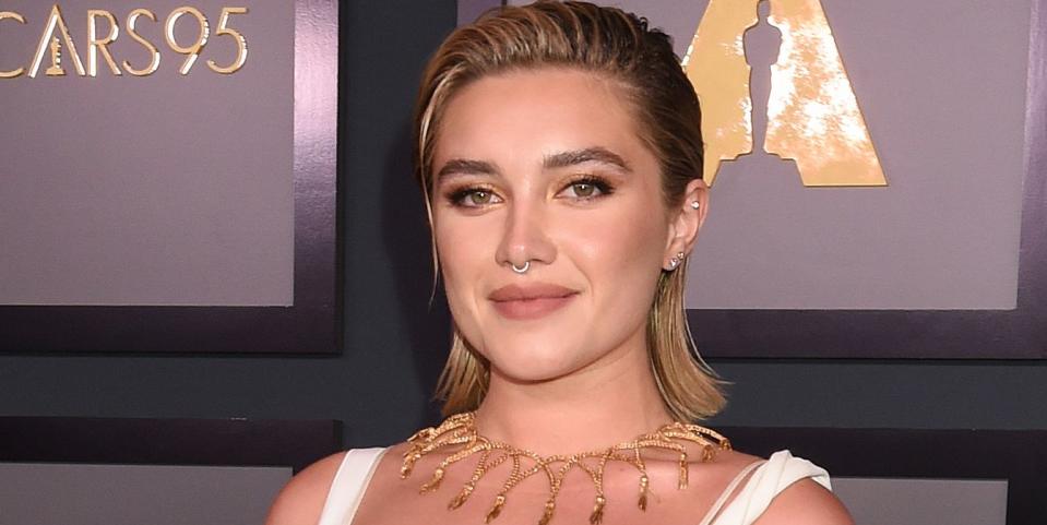 Florence Pugh Is Seriously Sculpted Wearing A See Through Dress In New Pics