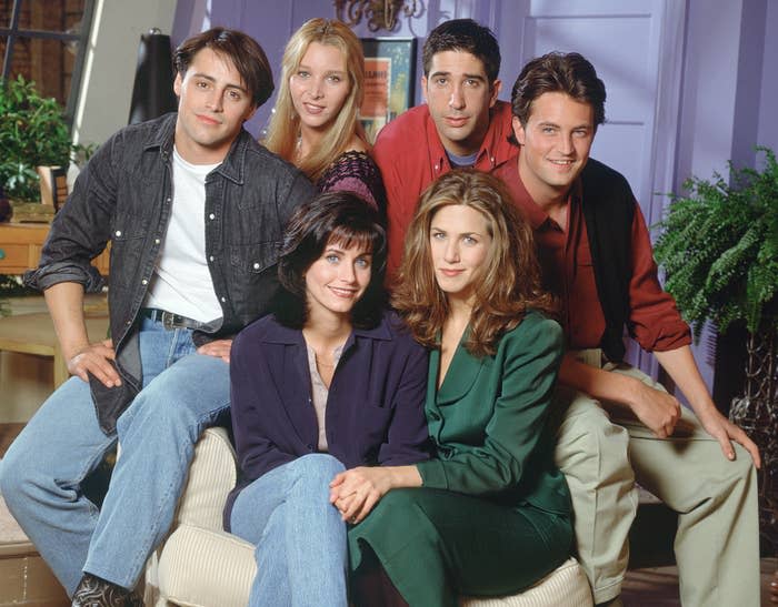 A photo of the Friends cast