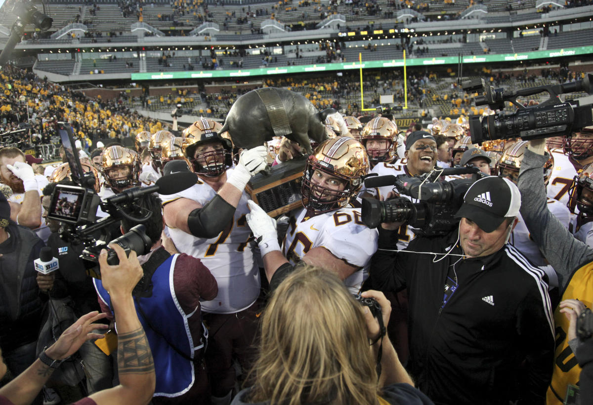 Always Rivalry Week: Iowa, Minnesota, and one of college football’s great trophies