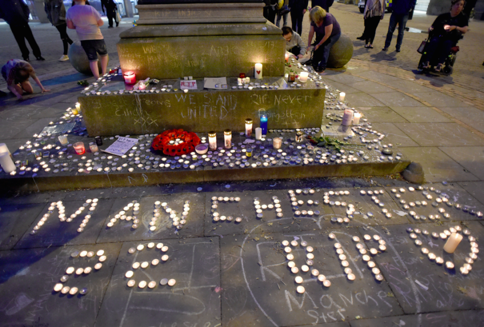 Abedi killed 22 people in his suicide attack on the Manchester Arena (Picture: Rex)