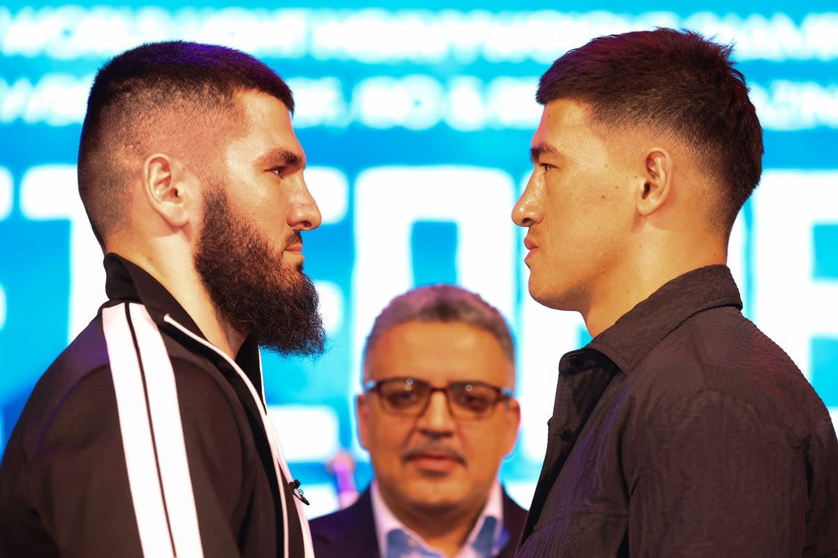 Fight postponed: Artur Beterbiev had been due to meet Dmitry Bivol in Saudi Arabia in June (Getty Images)