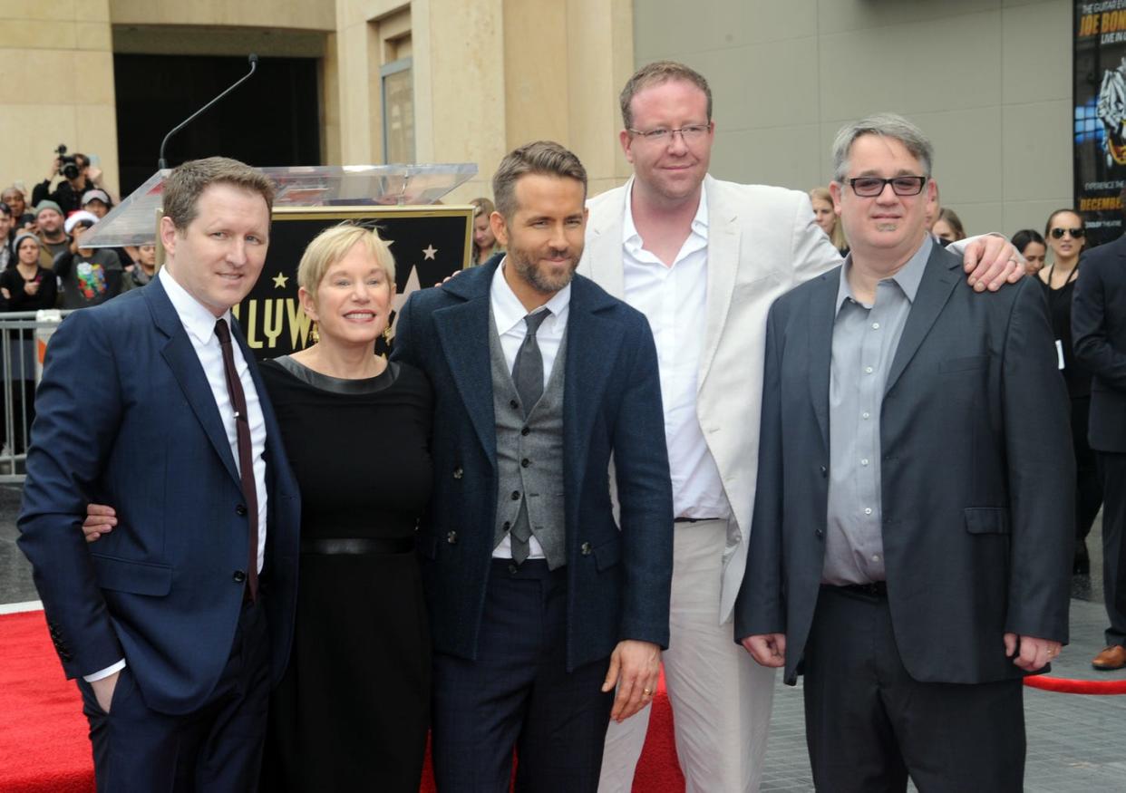 ryan reynolds honored with star on the hollywood walk of fame