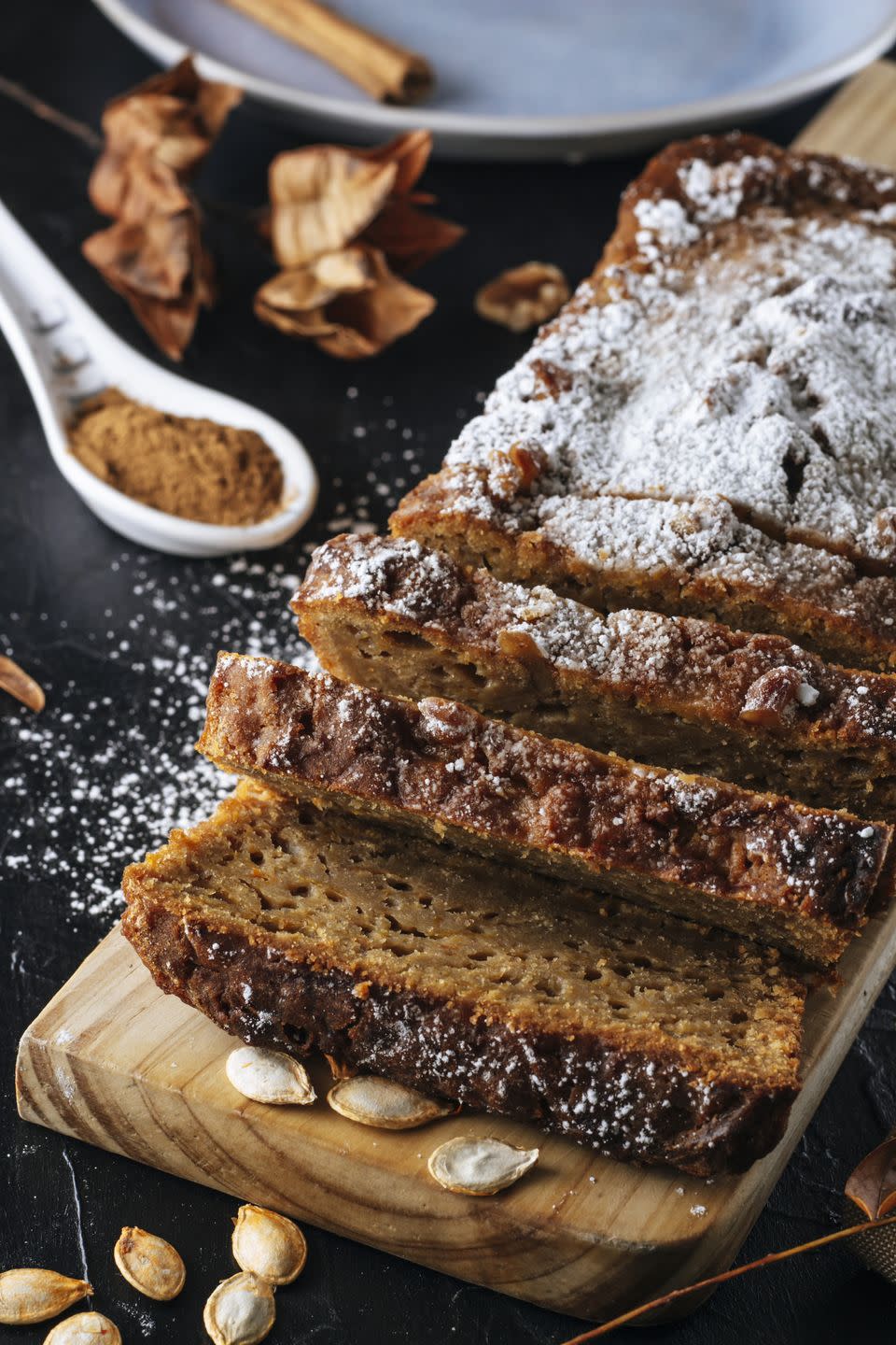 9) Spiced Pumpkin-Raisin Bread