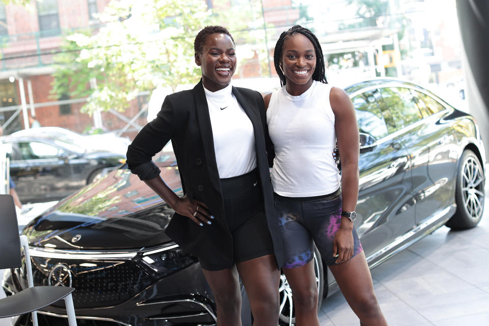 Tunde Oyeneyin & Sloane Stephens