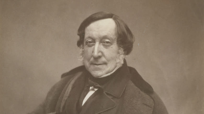 Composer Gioachino Rossini portrait photo