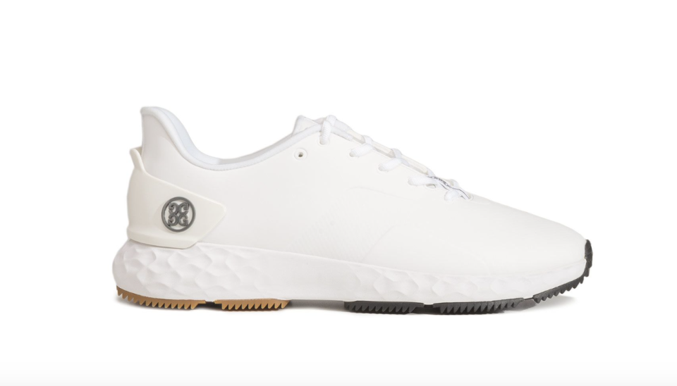 A closer look at the all-white G/Fore Mg4+ sneakers