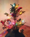 <p>This is what happens, “When you let your three year old pick out the tree,” Bilson joked. But we bet 3-year-old Briar Rose, the daughter she shares with ex-husband Hayden Christensen, was thrilled! (Photo: <a rel="nofollow noopener" href="https://www.instagram.com/p/BckTYIwAj9Z/?hl=en&taken-by=rachelbilson" target="_blank" data-ylk="slk:Rachel Bilson via Instragram;elm:context_link;itc:0;sec:content-canvas" class="link ">Rachel Bilson via Instragram</a>) </p>