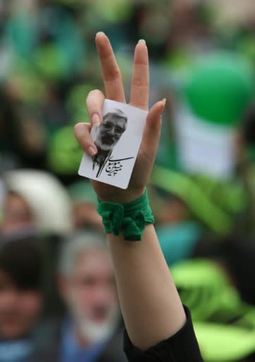 The so-called Green Movement started with 'silent' demonstrations against ultra-conservative Mahmoud Ahmadinejad's re-election as president in 2009 before turning into running battles between protesters and security forces