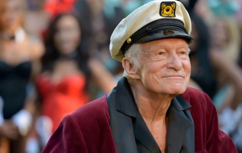 Playboy confirmed today that Hugh Hefner had died at the age of 91. Source: Getty