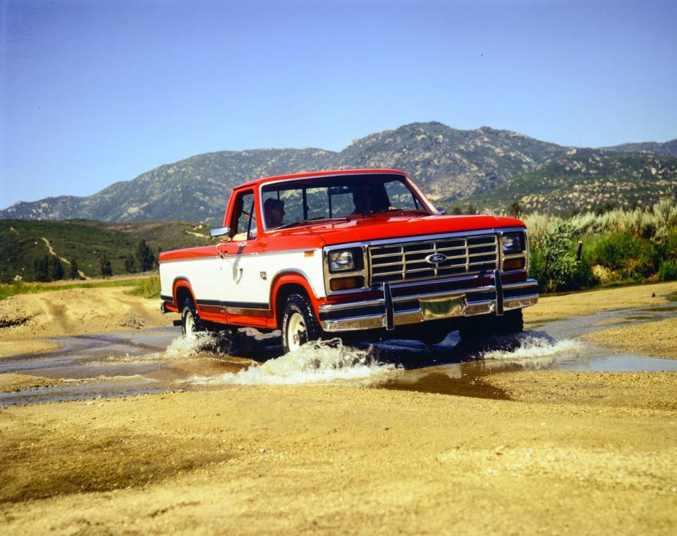 This photo of a 1984 Ford F-150 is part of a new treasure trove of truck images posting on the Ford archive site Monday, January 16, 2023. The site offers free access and downloads to the public.