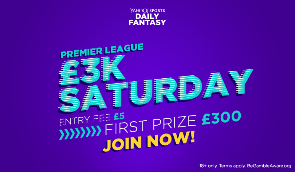 Win £300 cash with Gabriel Jesus in your fantasy football team tonight <a href="http://bit.ly/2C5X7Fl" rel="nofollow noopener" target="_blank" data-ylk="slk:here;elm:context_link;itc:0;sec:content-canvas" class="link ">here</a>.