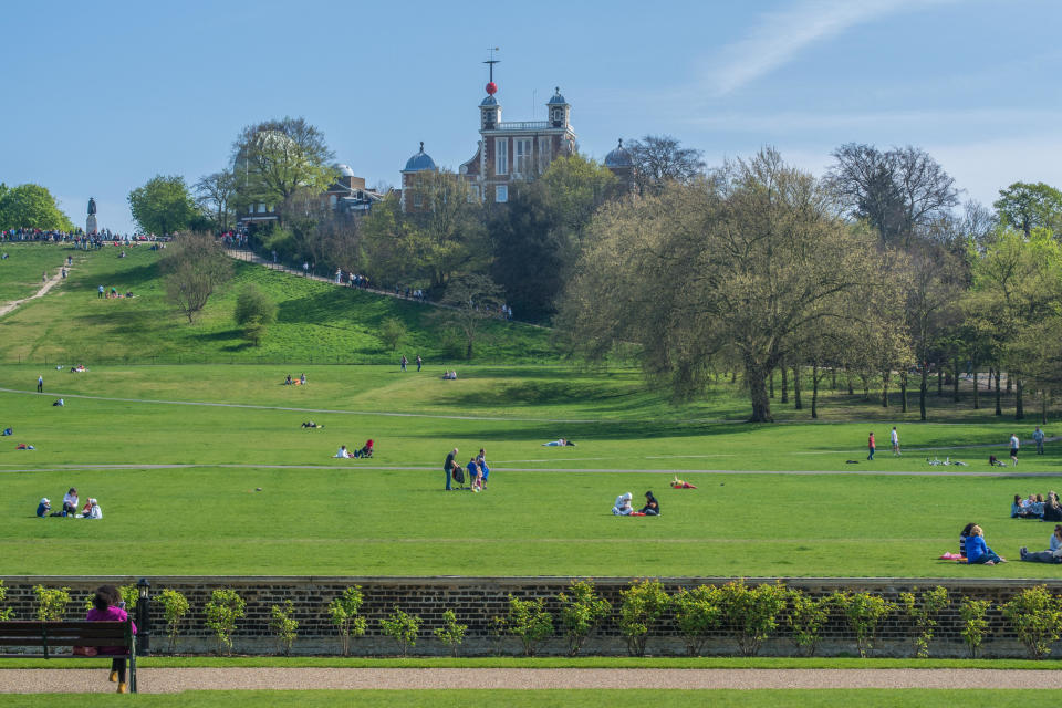 Greenwich ParkAlamy Stock Photo