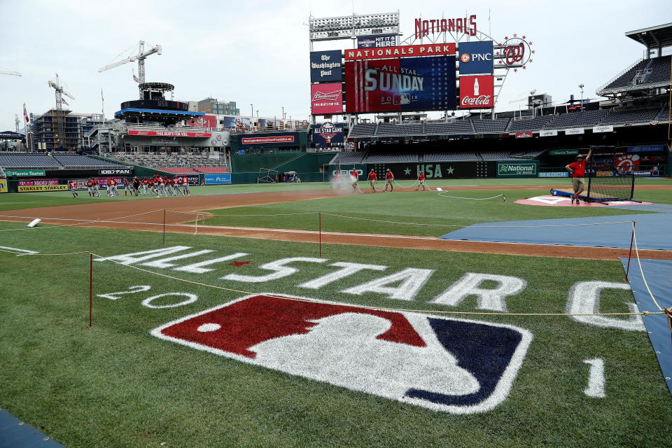 Nationals Park in Washington D.C. hosts this year's MLB All-Star game. (EFE)