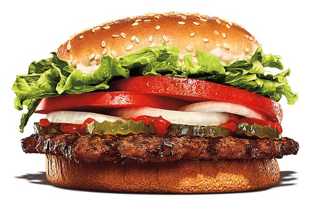 <p>Courtesy of Burger King</p> Burger King is giving away free cheeseburgers to celebrate National Cheeseburger Day on Sept. 18