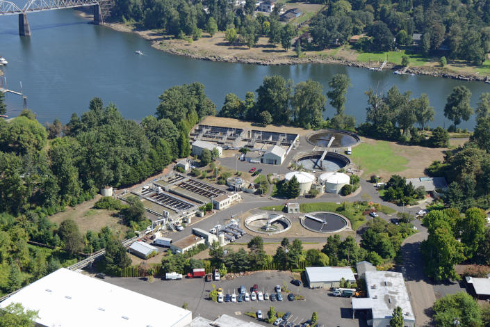A photo of the Tryon Creek Wastewater Treatment Plant. / Credit: Portland Environmental Services