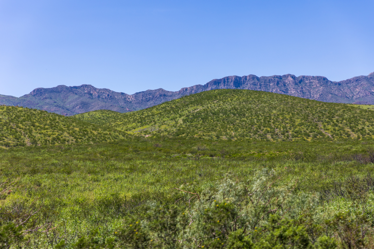 The Castner Range in the Franklin Mountains east of El Paso, TX. (Courtesy photo)