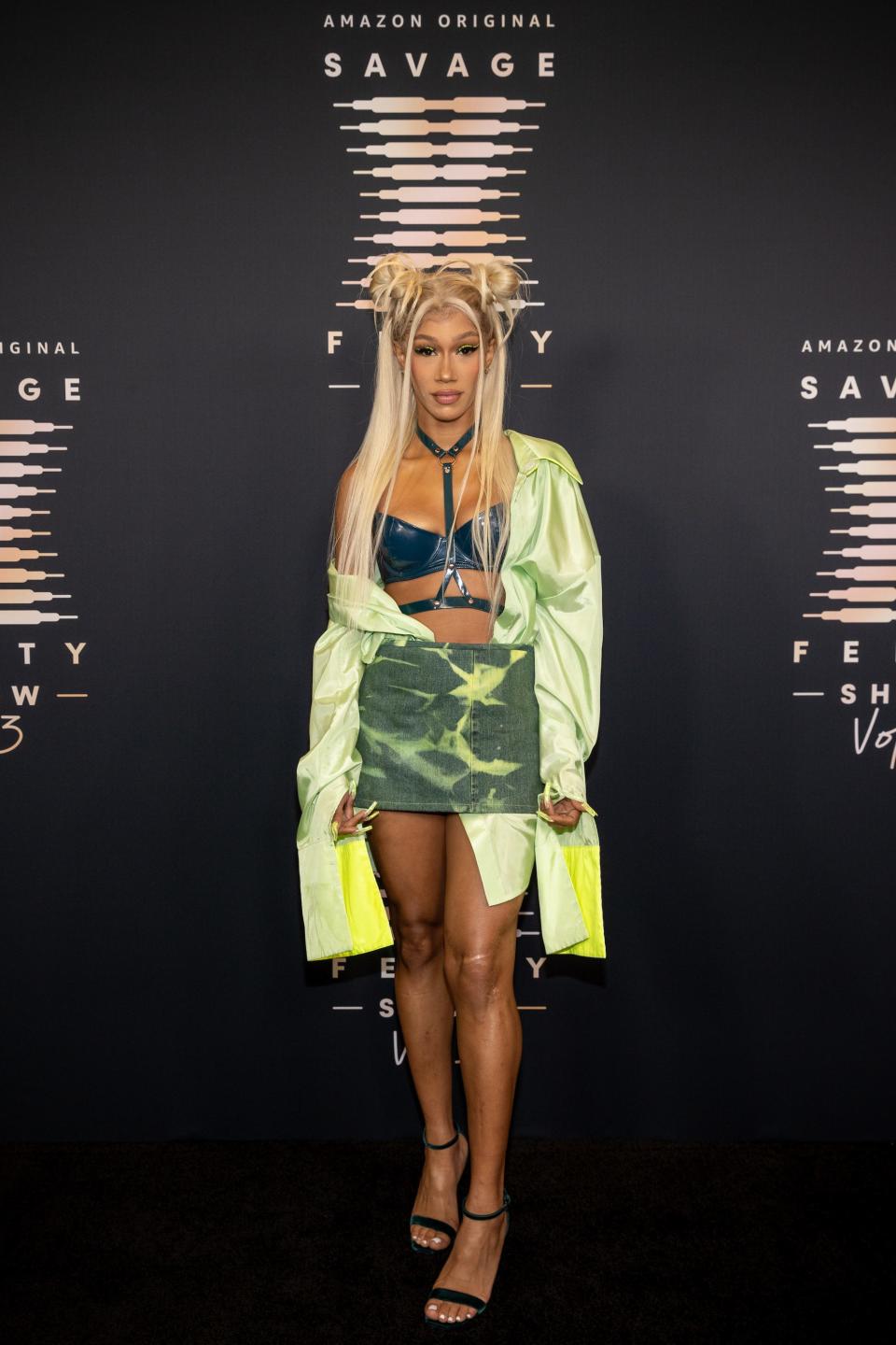 BIA attends the premiere of Savage x Fenty Vol 3.