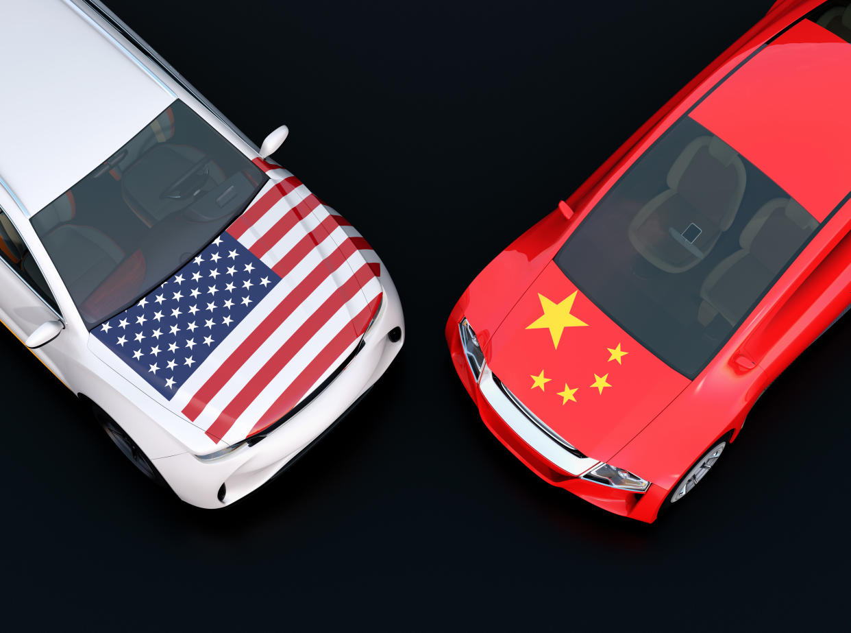 China se ha robado el mercado mundial de automóviles sin que EEUU lo notara. Foto: Getty Image. 