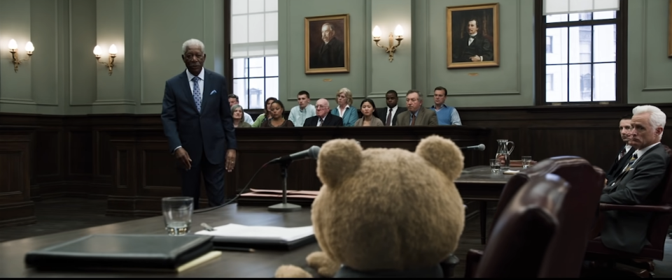 Morgan Freeman in "Ted 2"