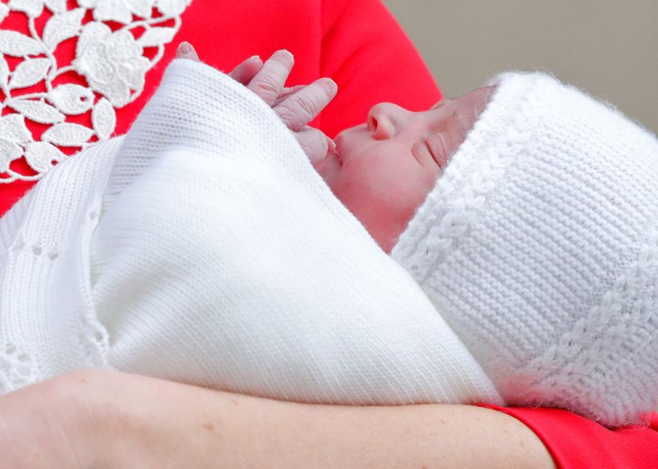 the duke and duchess of cambridge depart the lindo wing with their new son