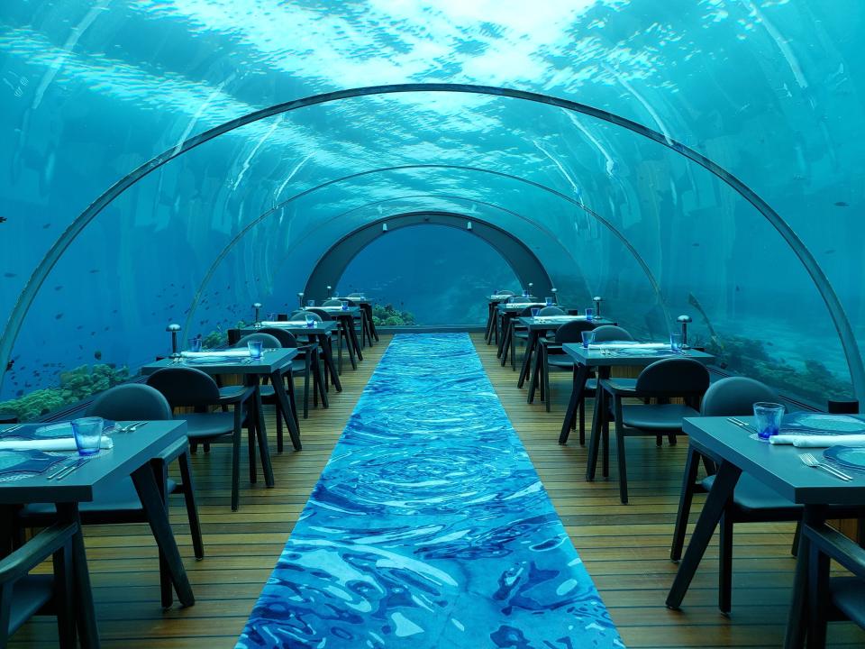 Undersea Restaurant Maldives