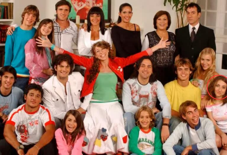 Entre 2004 y 2005, Maida interpretó a Valentina en Floricienta (Foto: Archivo)