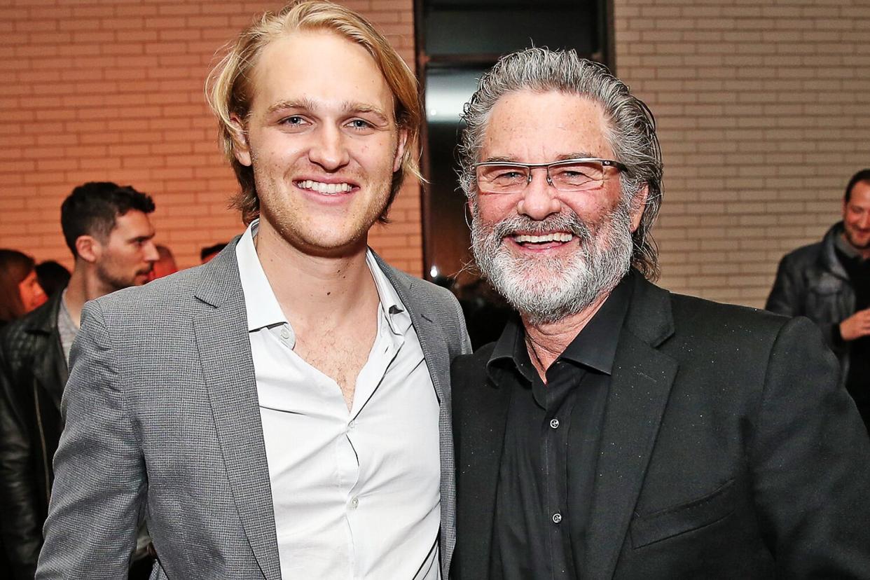 AUSTIN, TX - MARCH 11: Actors Wyatt Russell (L) and Kurt Russell attend the "Everybody Wants Some" after party during the 2016 SXSW Music, Film + Interactive Festival on March 11, 2016 in Austin, Texas. (Photo by Neilson Barnard/Getty Images for SXSW)