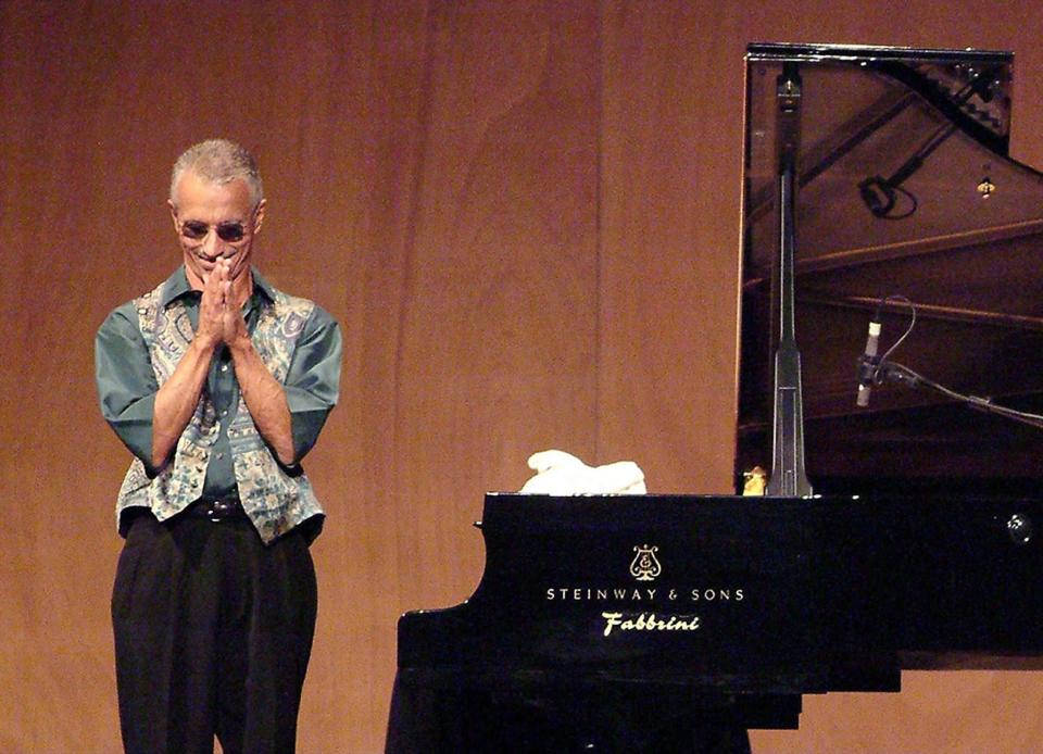 Le pianiste légendaire Keith Jarrett en 2006 - Michee Crosera - AFP