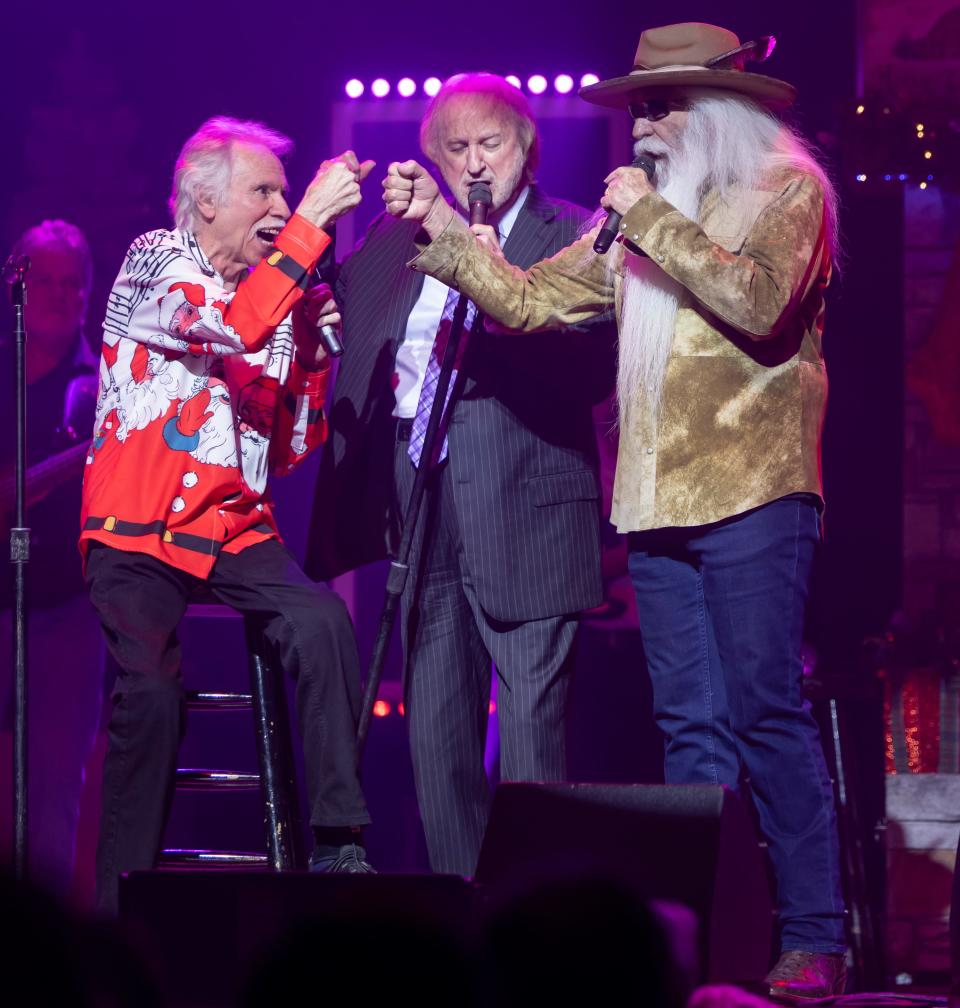 The Oak Ridge Boys perform at the Ryman Auditorium Tuesday, Dec. 12, 2023.