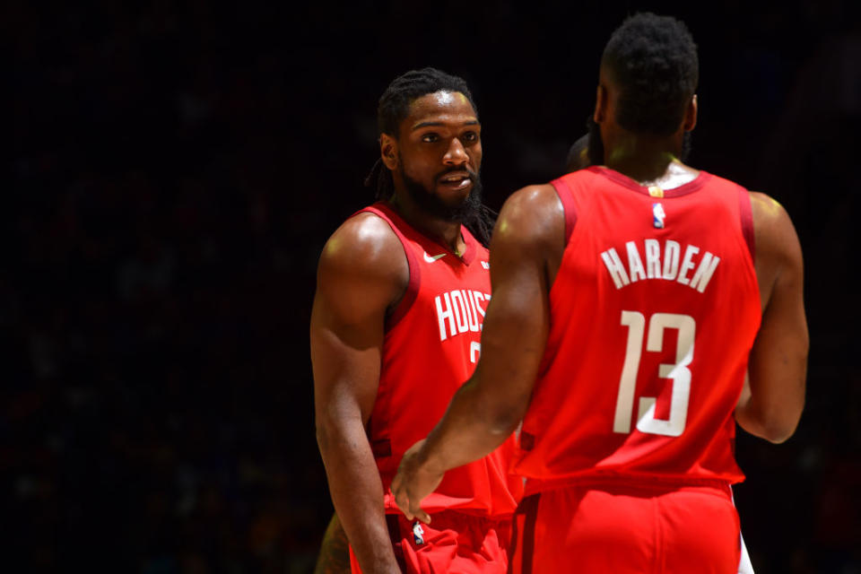 The Manimal is providing some real fantasy value in the wake of Clint Capela’s injury. (Photo by Jesse D. Garrabrant/NBAE via Getty Images)