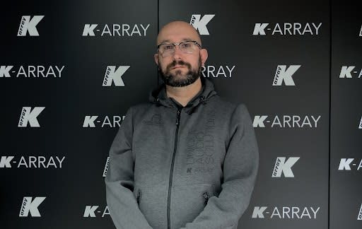 Headshot of Francesco Maffei of K-array.