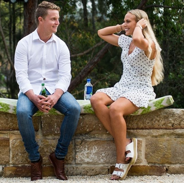 Last night’s episode of The Bachelor saw Cass chat to Nick’s brother Jacob. Source: Channel Ten