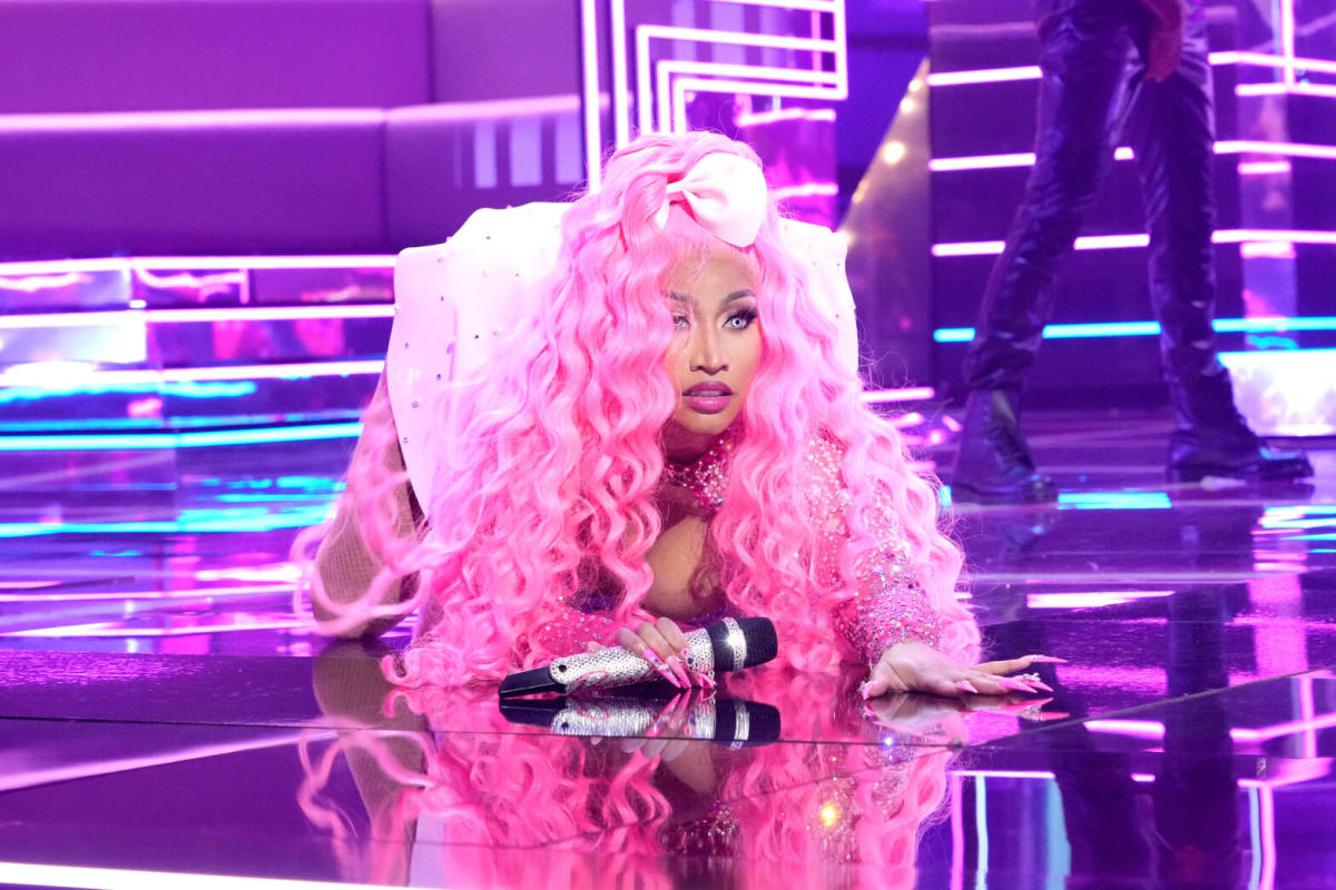 2. "Nicki Minaj MAC Pink 4 Friday Nail Lacquer" - wide 4