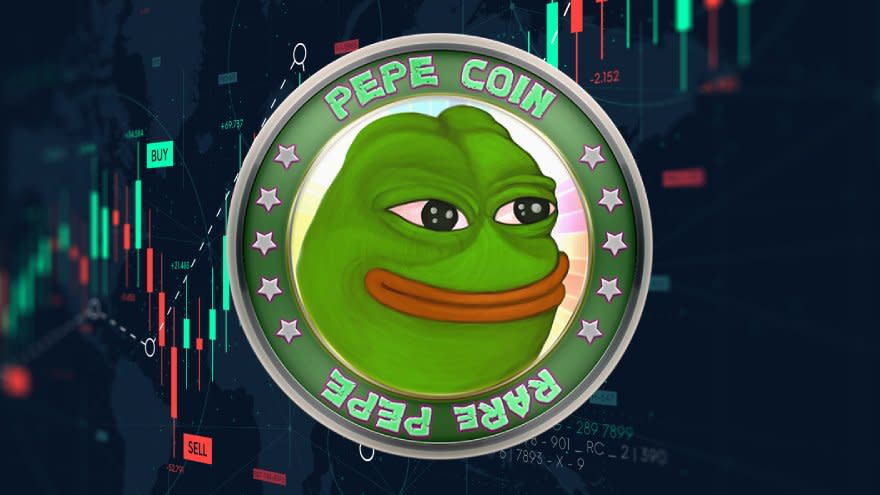 Pepe coin, un ejemplo de memecoin