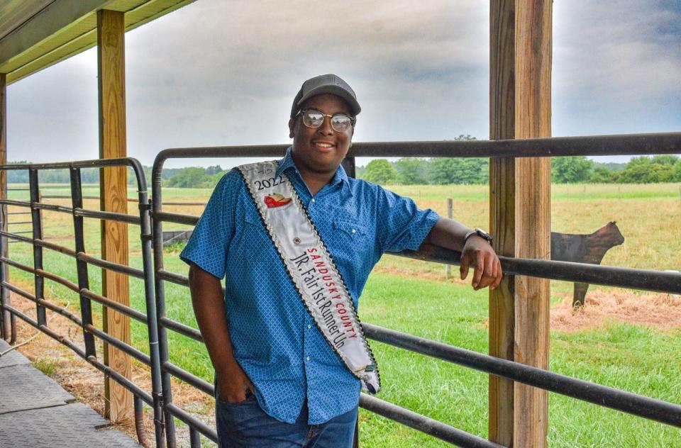 Jamarion Glover, the 2022 Jr. Fair King 1st Runner Up, represented the Sandusky County Fair at over 25 venues in the past 12 months. Next week, a new royalty will be crowned.