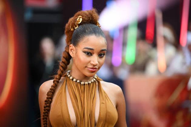 Amandla Stenberg at the 'The Acolyte' UK Premiere on May 28, 2024 in London, England. - Credit: Stuart C. Wilson/Getty Images