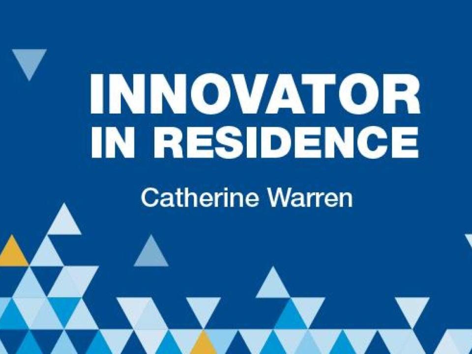 Catherine Warren is serving a one-year term as EPL's innovator in residence.  (Submitted by Edmonton Public Library - image credit)