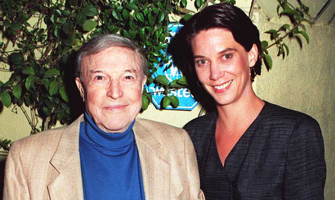 Gene Kelly and Patricia Ward Kelly in Beverly Hills in 1994, two years before his death. (Photo By David Keeler/Getty Images)