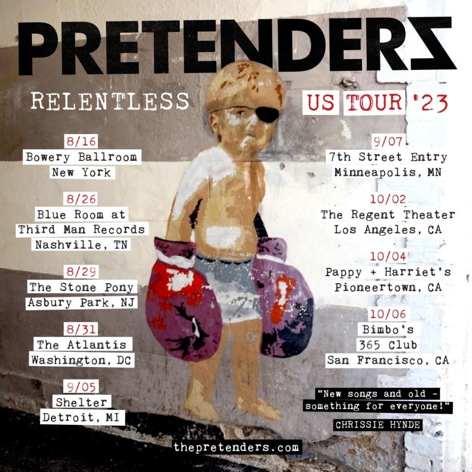 pretenders tour 2024 uk ticketmaster