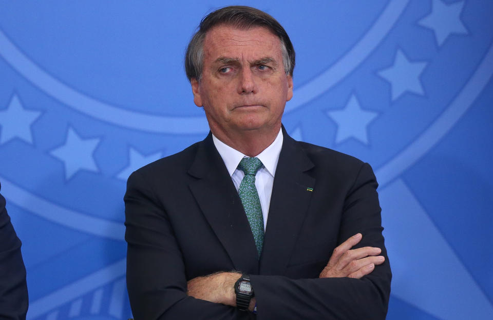 **ARQUIVO** BRASILIA, DF,  BRASIL,  14-12-2021: O presidente Jair Bolsonaro (PL) . (Foto: Pedro Ladeira/Folhapress)