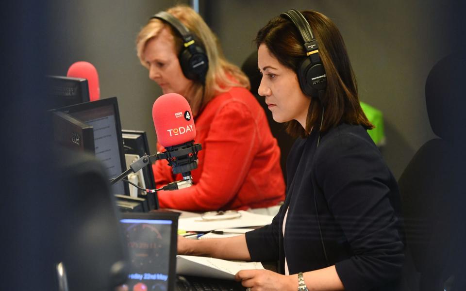 Martha Kearney and Mishal Husain on the Today programme