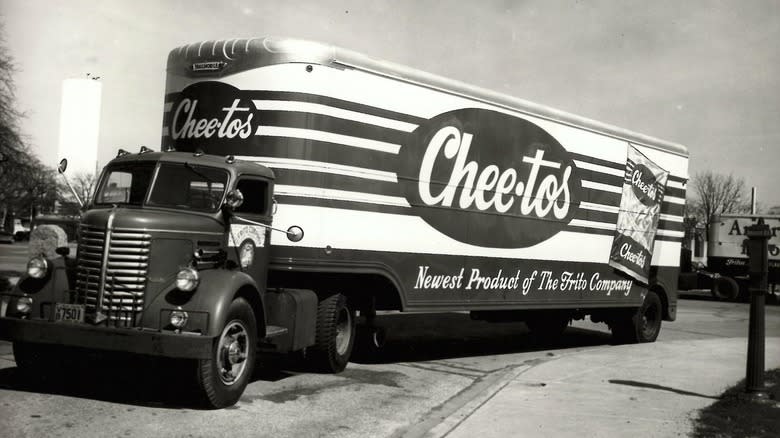 vintage Cheetos delivery truck
