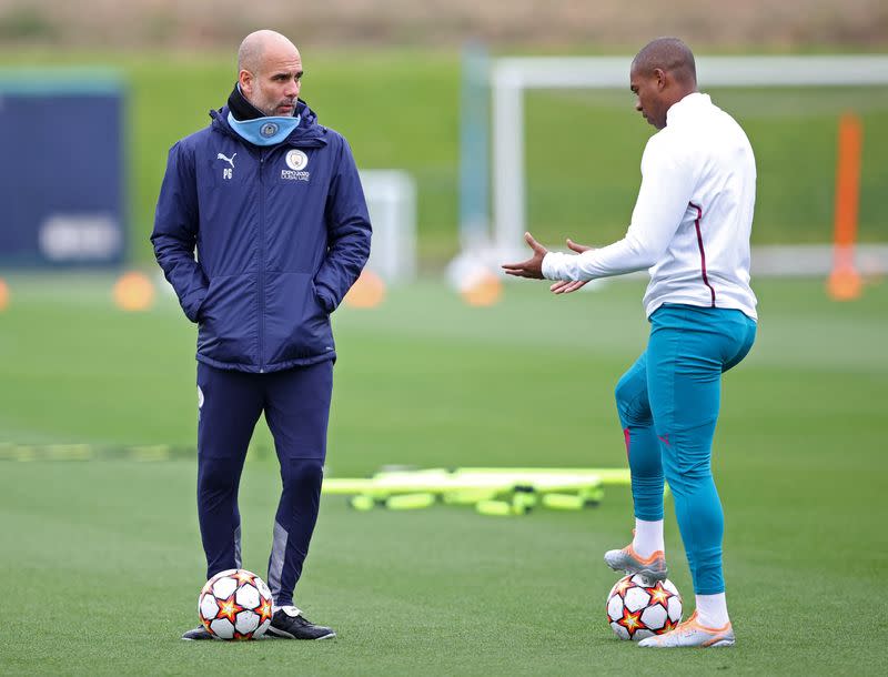 Champions League - Manchester City Training