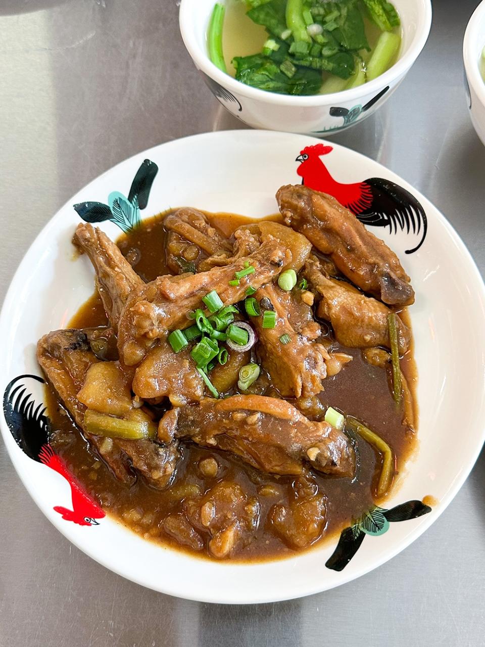 A special dish for the day is this well-executed Braised Chicken Wings and Potatoes that calls for extra rice or a second helping