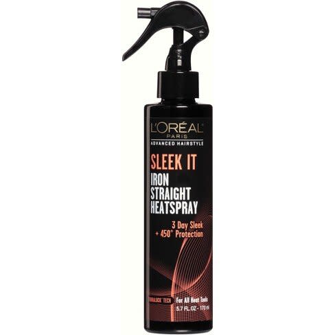 best-heat-protectants-LOreal Paris Advanced Hairstyle Sleek It Iron Straight Heatspray