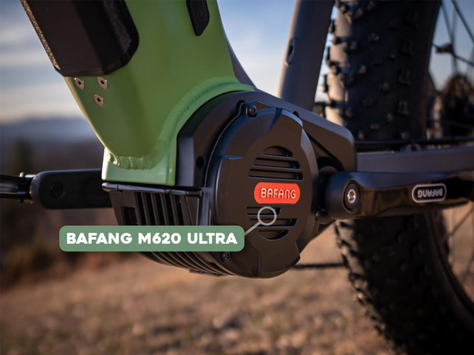 The Bafang M620 Ultra is a reliable mid-drive motor that provides plenty of torque for you off-road adventures.<p>Forest Bikes</p>