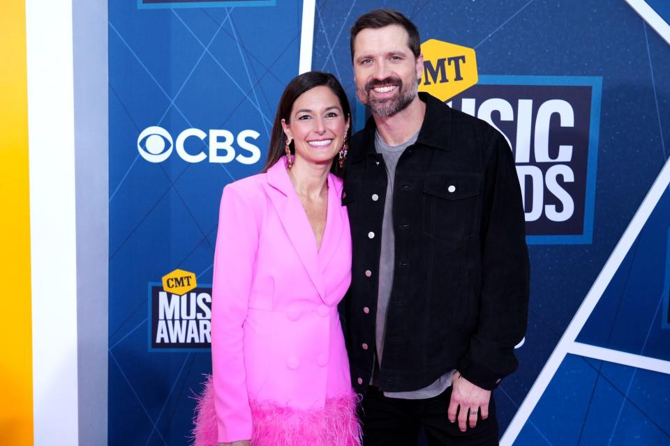 Walker and Laney Hayes 2022 CMT Music Awards - Red Carpet