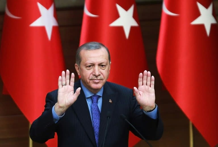 Turkish President Recep Tayyip Erdogan