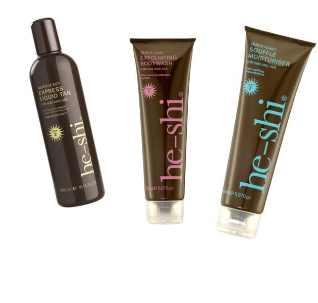 he-shi Express Liquid Tan, £37