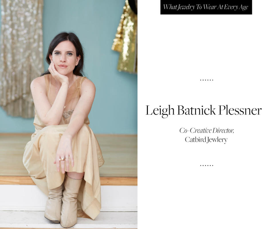 Leigh Batnick Plessner, Co-Creative Director of Catbird Jewelry